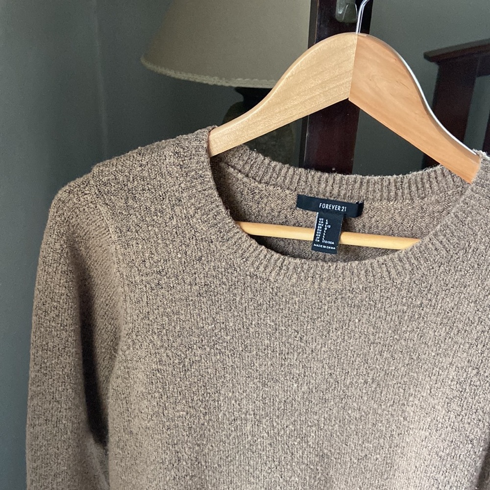 Brown Oversized Sweater/ Sweater dress